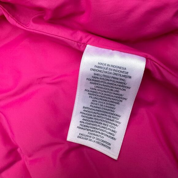 Polo Ralph Lauren Toddler Girls 4T Water-Repellent Duck Down Jacket Pink - Picture 9 of 9